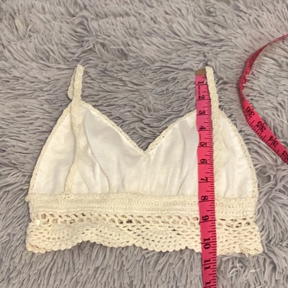 Hint of Mint knit bra top size xs - Picture 6 of 7